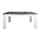 Τραπέζι Lavenda 160x90, Λευκό Pine- Wenge TO-TABLE160
