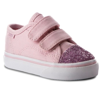 Vans Style 23 V VN0A3JEVQ8G (Glitter Toe) Chalk Pink (Ροζ)