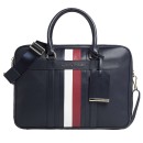 Tommy Hilfiger Elevated Leather Computer Bag Corp AM0AM04467 413