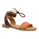 Apostolidis Shoes Sandals 940 Brown/Aragosta (Καφέ)