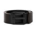 Diesel BLUESTAR Leather Belt With Shiny Textured Finish X03728 P