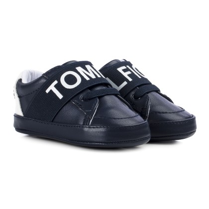 Tommy Hilfiger Kids Lace-up Shoe T0B4-30406-0698 X007 Blue/White