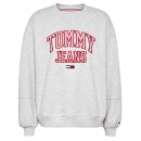 Tommy Hilfiger TJW Collegiate Logo Crew DW0DW08981 PJ4 Silver Gr