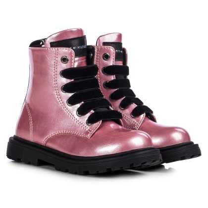 Tommy Hilfiger Kids Lace Up Bootie T1A5-30828-0376 302 Pink (Ροζ