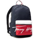 Tommy Hilfiger TH Signature Backpack AM0AM07378 DW5 (Μπλε)