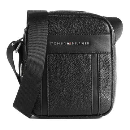 Tommy Hilfiger Th Downtown Mini Reporter AM0AM07561 BDS Black (Μ