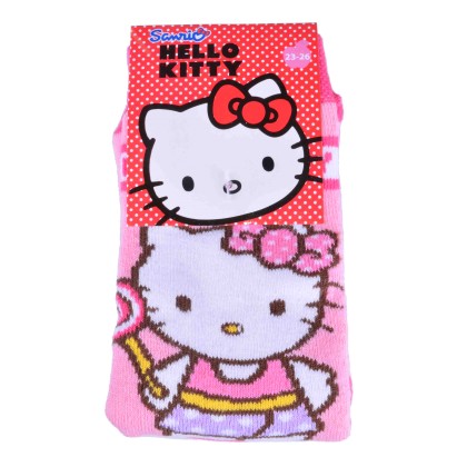 Παιδικες Καλτσες Hello Kitty Hk3484 Ροζ (Ροζ)