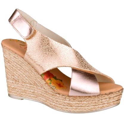 Marila Shoes 748-7033-28 Ροζ/Χρυσο (Ροζ/Χρυσό)