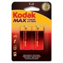 Μπαταρίες Kodak MAX alkaline C Πακέτο 2 Τεμαχίων 30952836