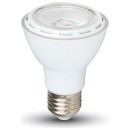 LED PAR20 V-TAC 8W E27 450lm 40° Ψυχρό Λευκό 4265