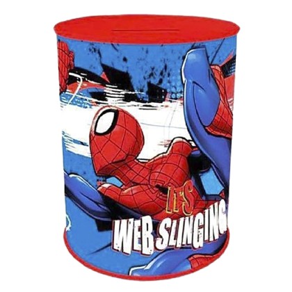Κουμπαρας Μεταλλικος Spiderman 11x8cm  50-2362