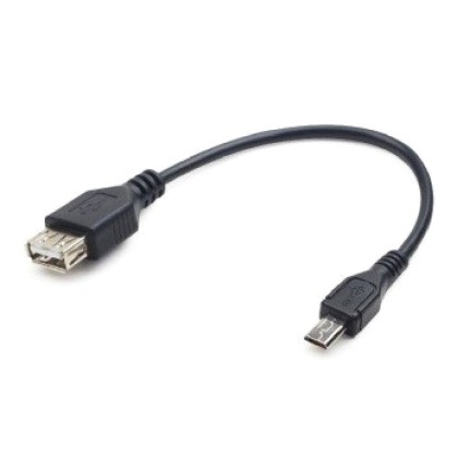 ΚΑΛΩΔΙΟ CABLEXPERT USB OTG AF ΣΕ MICRO BM 0.15m - GM-OTG