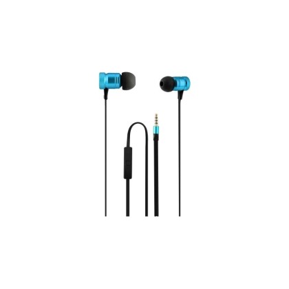 WESDAR R6 IN-EAR METAL EARPHONES ΜΠΛΕ - WS-R6-BLUE