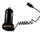 HOCO Z14 SINGLE PORT WITH MICRO USB CABLE CAR CHARGER ΜΑΥΡΟ - HC