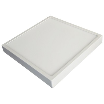 LED Εξωτερικό Πάνελ mini premium slim 18W τετράγωνο Θερμό Λευκό 