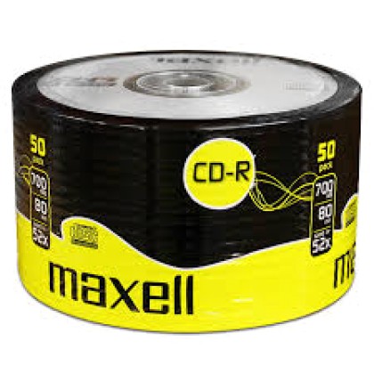 CD-R MAXELL 50αδα 80XL  52X - 13-105080
