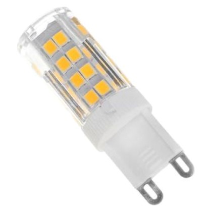 LED Λάμπα G9 πλαστικό 2W 320° 220V Θερμό Λευκό