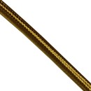 Στρογγυλό Υφασμάτινο Καλώδιο 2 x 0.75mm² Χρυσό GloboStar 80008