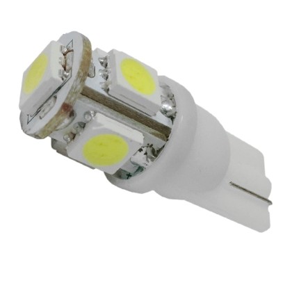 Λαμπτήρας LED T10 με 5 SMD 5050 Ψυχρό Λευκό GloboStar 14040