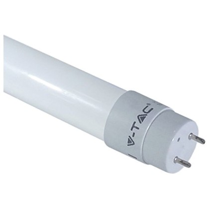 LED V-TAC Τύπου Φθορισμού T8 150cm 22W Nano Plastic Non Rotation