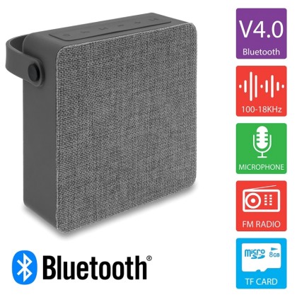 Bluetooth Ηχείο Φορητό HS-016 Grey