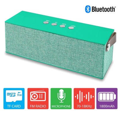 Bluetooth Ηχείο Φορητό Turquoise SLC-026
