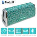 Bluetooth Ηχείο Φορητό Turquoise HOPESTAR H23