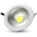 LED Φωτιστικό PL COB 30W 220V με Βάση Λευκή A++ 120Lm/W Ψυχρό Λε