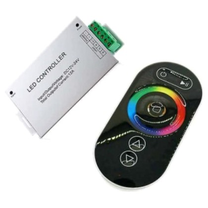 Touch All Colors Controller 12V/24V  για ταινία RGB 3312