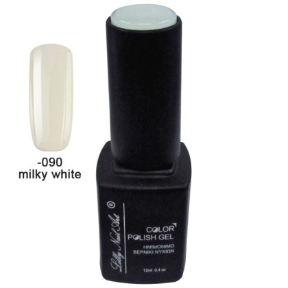 Ημιμόνιμο τριφασικό μανό 12ml - Milky white (για γαλλικό) [40504