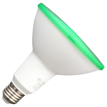 LED Λαμπτήρας Σποτ PAR38 15W Πράσινο 4418