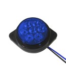 LED Πλευρικά Φώτα Όγκου Φορτηγών BULLET IP66 7 SMD 24 Volt Μπλε 