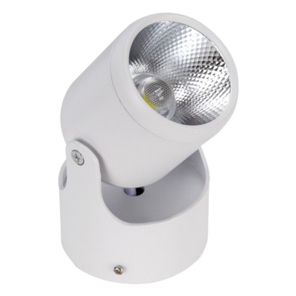 LED Φωτιστικό Σποτ Οροφής με Σπαστή Βάση White Body 10W 230V 145
