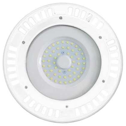 LED V-TAC High Bay Οροφής UFO Λευκό Σώμα 50W Φως Ημέρας 120°