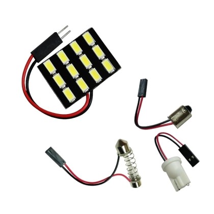 Πλακέτα LED PCB με 12 smd 5630 Ψυχρό Λευκό GloboStar 40151