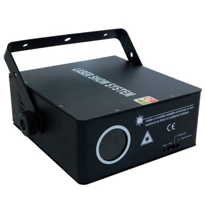 Επαγγελματικό Laser Projector 1000Mw 1W 230V 1° DMX512 RGB Globo