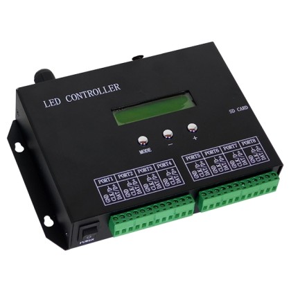 LED Digital Controller T8000PRO H803SA 8000 IC DMX512 SD CARD Pr