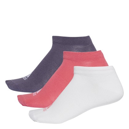 Κάλτσες adidas 3 Ζευγάρια - Λευκό Ροζ Μωβ (adidas-CF7372)
