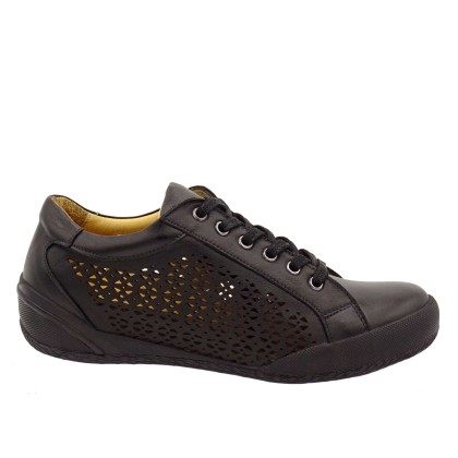 Γυναικεία Ανατομικά Sneakers Safe Step - Μαύρο (safe-step-70105 