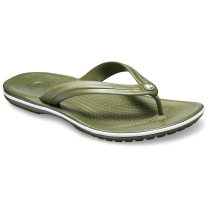 Σαγιονάρες Crocs™ Crocband™ - Army Green , White (crocs-11033-37
