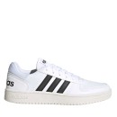 Adidas Hoops 2.0 Ανδρικά sneakers - ΛΕΥΚΟ (adidas-EG3970)