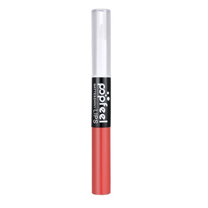 Popfeel Matte & Shiny Διπλό Lip Gloss  (11295) #LH06