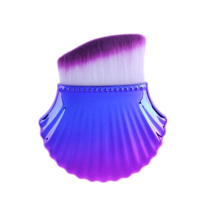 Πολυχρηστικό Πινέλο σε Σχήμα Κοχυλιού (Beauty 10762) Λοξό Μπλε/Μ