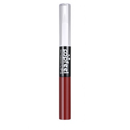 Popfeel Matte & Shiny Διπλό Lip Gloss  (11295) #LH04