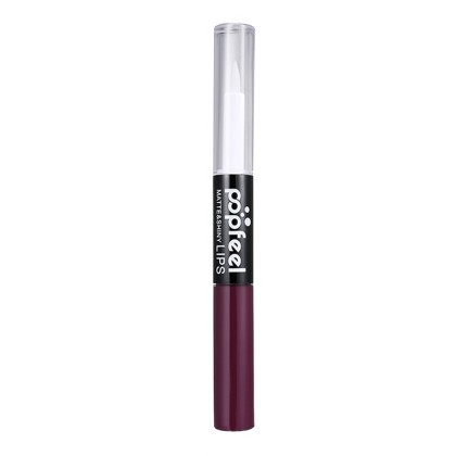 Popfeel Matte & Shiny Διπλό Lip Gloss  (11295) #LH10