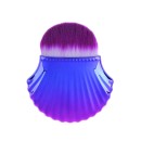 Πολυχρηστικό Πινέλο σε Σχήμα Κοχυλιού (10762) Στρογγυλό Μπλε/Μοβ