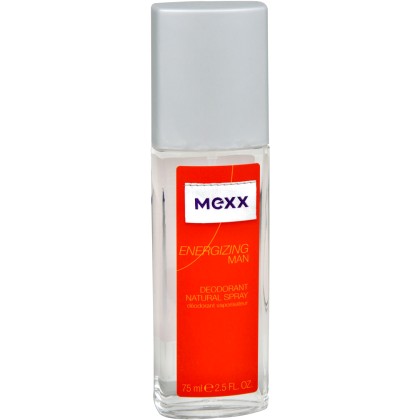 Mexx Energizing Man Deodorant 75ml (Deo Spray - Aluminium Free)
