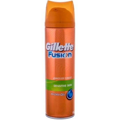 Gillette Fusion Hydra Gel Sensitive Skin Shaving Gel 200ml