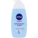 Nivea Baby Soft Shampoo & Bath Shampoo 500ml (Sensitive Scalp)