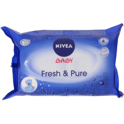 Nivea Baby Fresh & Pure Cleansing Wipes 63pc